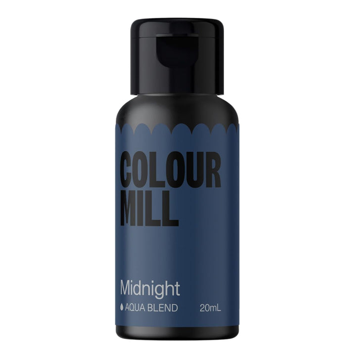 Colorant alimentar pe bază de apă Colour Mill Aqua Blend Burgundy - Foarte intens, concentrat, vegan - 20 ml