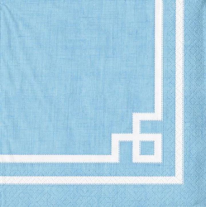 Divertisment cu șervețele de cocktail, Rive Gauche, auriu și alb, 20 de bucăți