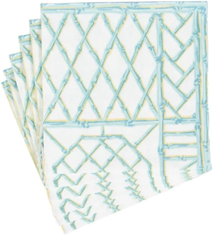 Șervețele de cocktail din bambus strecurat, hârtie de ouă de pinguin, in, 15 bucăți per pachet