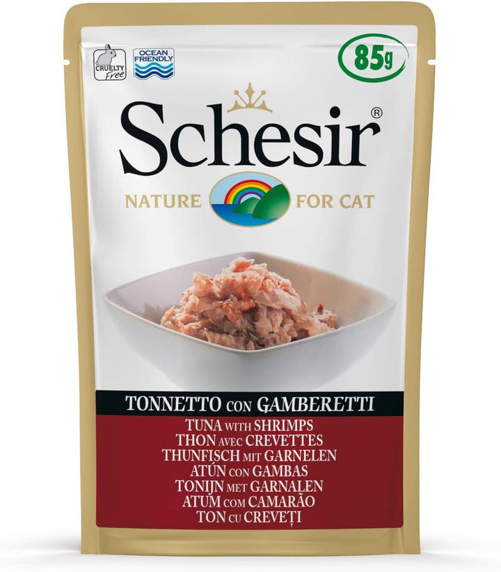 Cat Jelly Tuna With Seabass, hrană umedă pentru pisici, 30 pungi X 50 g