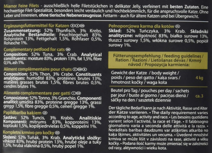 Fileuri fine în jeleu ton în jeleu de crab 24X100G