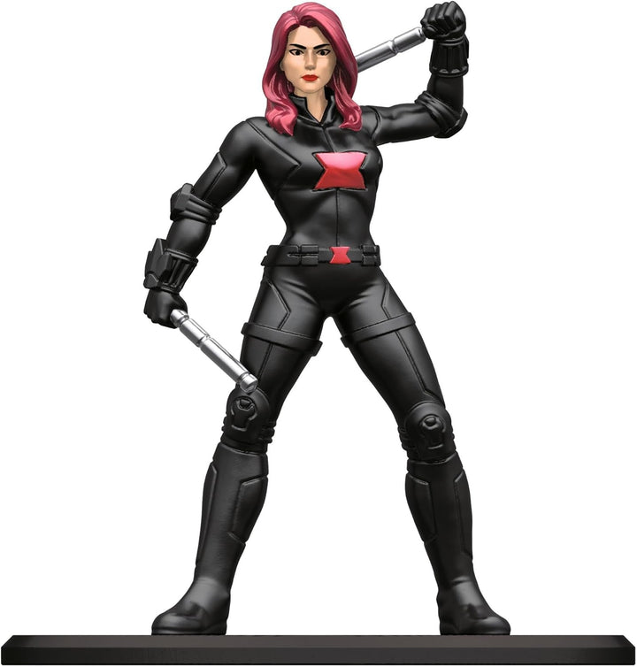 Jada Toys 253221016 - Marvel Nanofigures Blind Pack - Figurine de colecție Marvel din metal în pachet orb, 4 cm, de la 3 ani, selecție aleatorie, negru Action figures Naty Shop