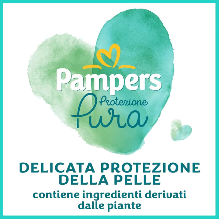 Pampers Naturello, 76 de scutece cu bumbac și materiale naturale din plante, 0% parfum, mărimea 4 (7-18 kg) Mama si Copilul Naty Shop