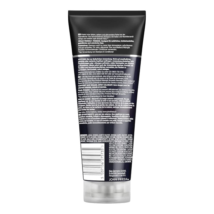 John Frieda - Midnight Brunette Shampoo, 250 ml Duș și baie Naty Shop