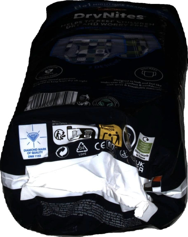 Huggies Drynites Scutece de noapte foarte absorbante, pentru băieți 8-13 ani (30-48 kg), 9 buc Mama si Copilul Naty Shop