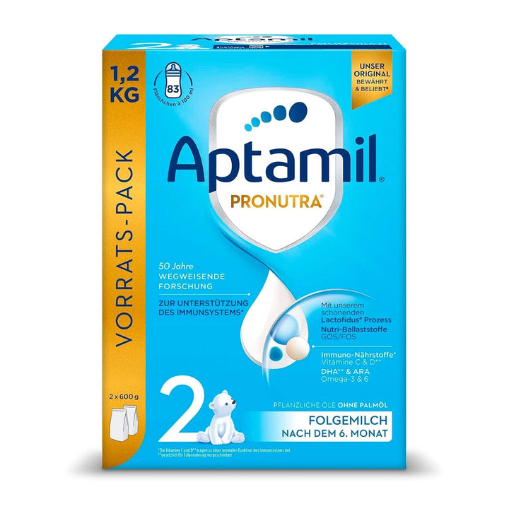 Aptamil Pronutra PRE - Lapte inițial de la naștere, cu DHA, doar lactoză, fără ulei de palmier, mâncare pentru copii, lapte praf, 800 grame Mama si Copilul Naty Shop 1.2 Kg De la 2 ani