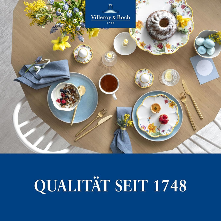 Villeroy & Boch – Spring Awakening Frühstücksset Für 2 Personen, 6 Teilig, Ostergeschirr Set Frühstück, Ostern, Kaffeeservice, Geschirr Frühling, Porzellan Seturi vesela masa Naty Shop