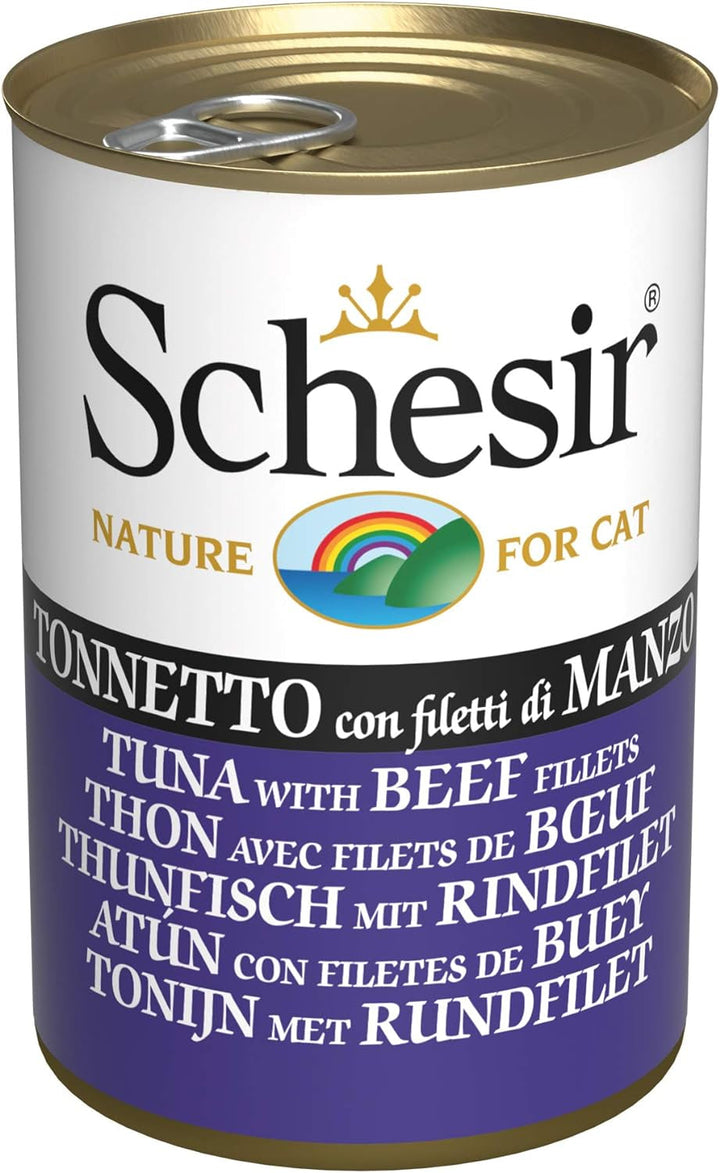 Cat Jelly File de pui cu șuncă, hrană umedă pentru pisici în jeleu, 24 cutii X 140 g