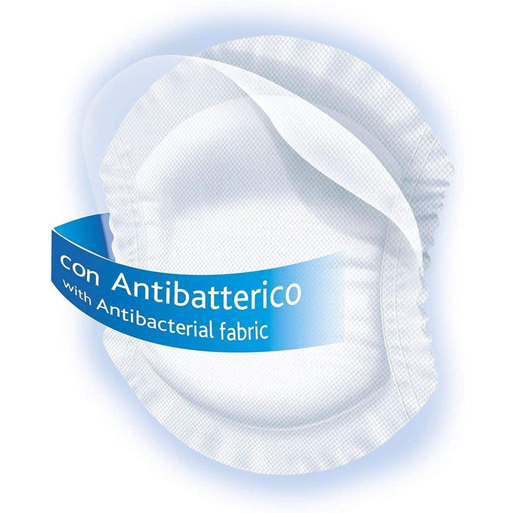 Chicco tampoane de protecție pentru mameloane, antibacteriene, 4 săptămâni, 120 bucăți Accesorii Hrana si Alaptare Bebe Naty Shop