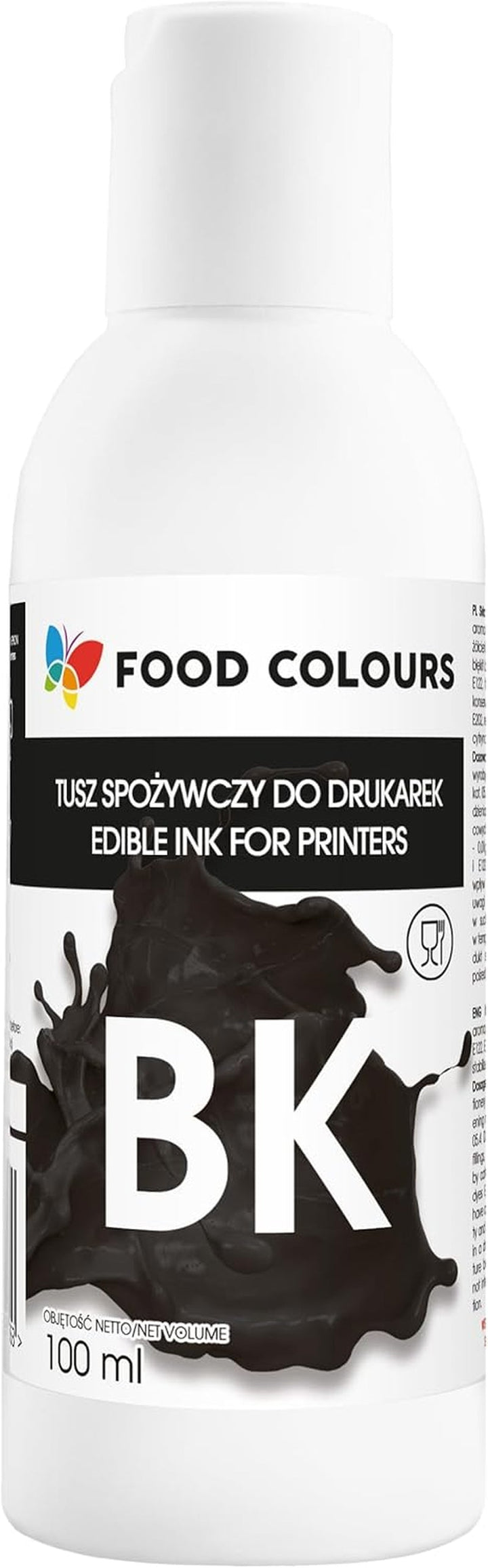 Coloranți alimentari Cerneală alimentară pentru imprimante MAGENTA 100ML Imprimare comestibilă, Imprimare pe hârtie de napolitană Adaos decorativ pentru prăjituri