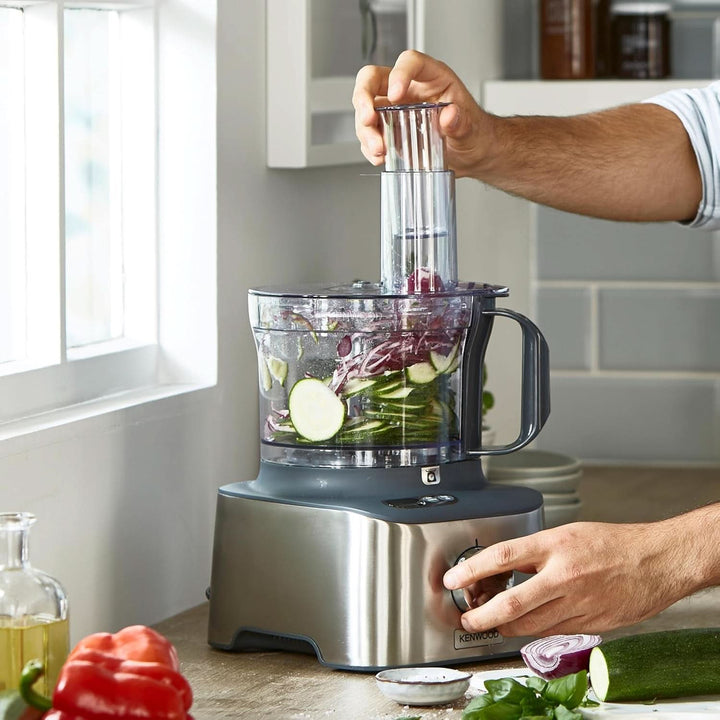 Robot de bucătărie compact Kenwood Multipro Compact+ FDM315SS, lamă din oțel inoxidabil Mama si Copilul Naty Shop