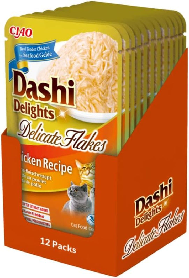 INABA Churu Rolls fără subproduse cu 59% carne de pui Tratează pisicile, fără cereale, fără zahăr, perfecte pentru ascunderea comprimatelor, brânzoaice moi și suculente pentru pisici 40G