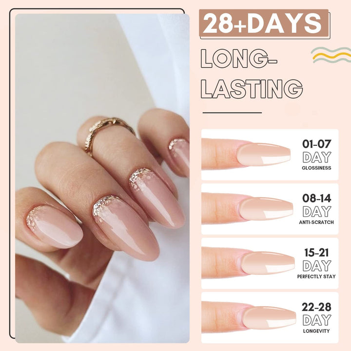 Gel pentru extensii de unghii Makartt Poly - Gel acrilic pentru extensii, gel pentru întărirea unghiilor, decorarea unghiilor, 50 ml (Violet)