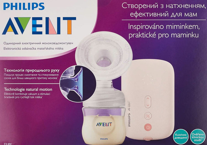 Pompă de sân electrică Philips Avent (model SCF395/11) Accesorii Hrana si Alaptare Bebe Naty Shop