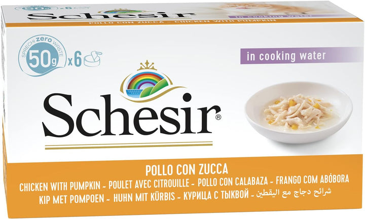 Cat Natural file de pui cu rață, hrană umedă pentru pisici, 8 X 6 cutii X 50 g