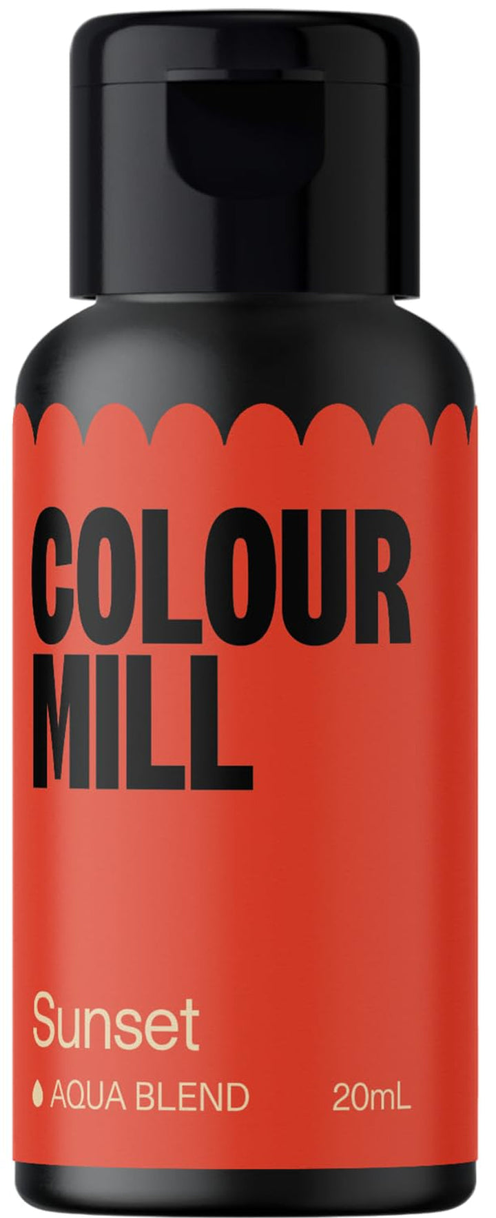 Colorant alimentar pe bază de apă Colour Mill Aqua Blend Burgundy - Foarte intens, concentrat, vegan - 20 ml