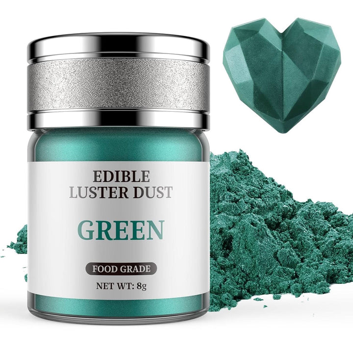 Glitter alimentar, 8 grame Glitter Naty Shop Verde