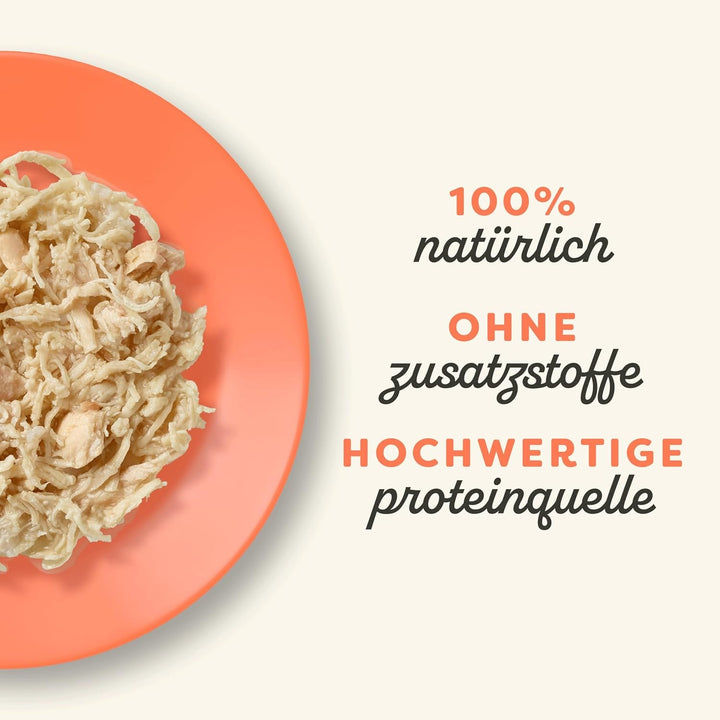 Applaws 100% hrană umedă naturală pentru pisici, piept de pui cu somon în bulion - pachet cu 12 pungi de 70G X