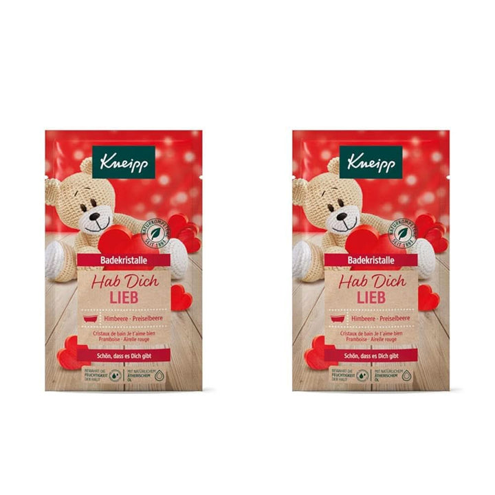 Kneipp, sare de baie, zmeură și merișoare, 60 grame Duș și baie Naty Shop 2 bucati x 60 grame Fructate