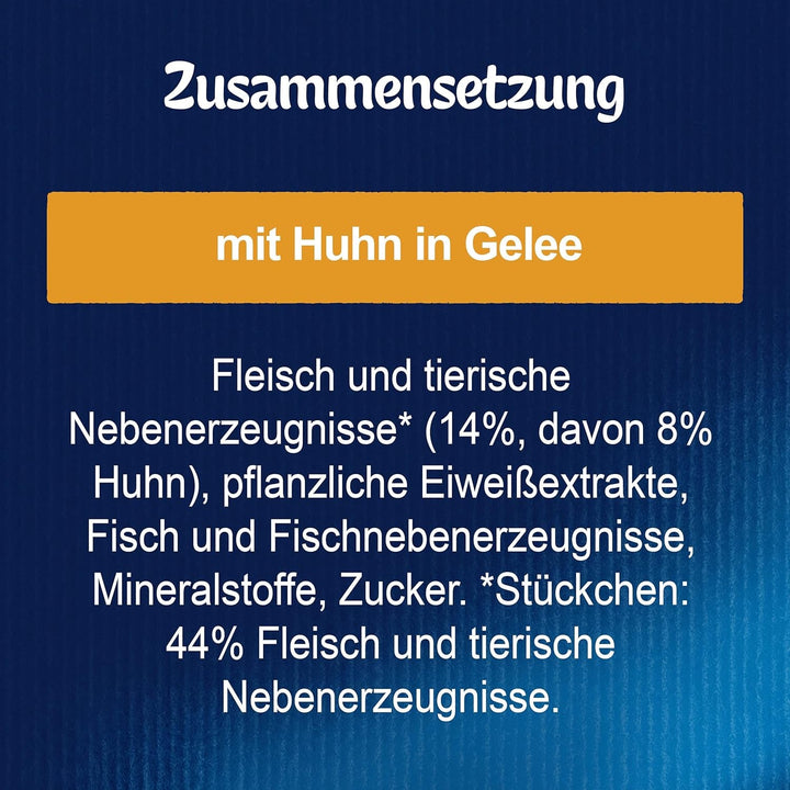 FELIX so Good How It Looks Hrană pentru pisici umedă în jeleu, cu pui, 26Pack (26 X 85G)