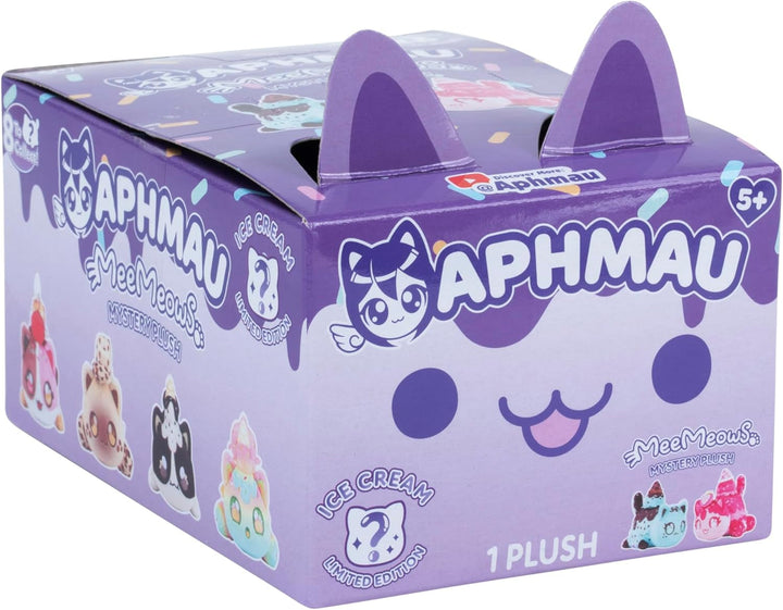 Aphmau - 15 Cm Mystery Meemeows Plush - Ice Cream Action figures Naty Shop
