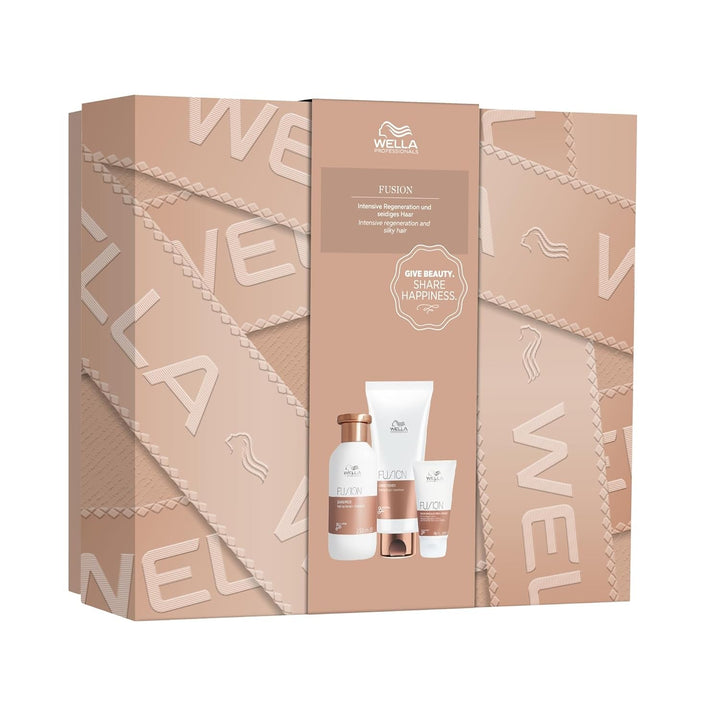 Wella Professionals Fusion Intense Repair - Îngrijire profesională pentru părul rupt Duș și baie Wella Set Advantage