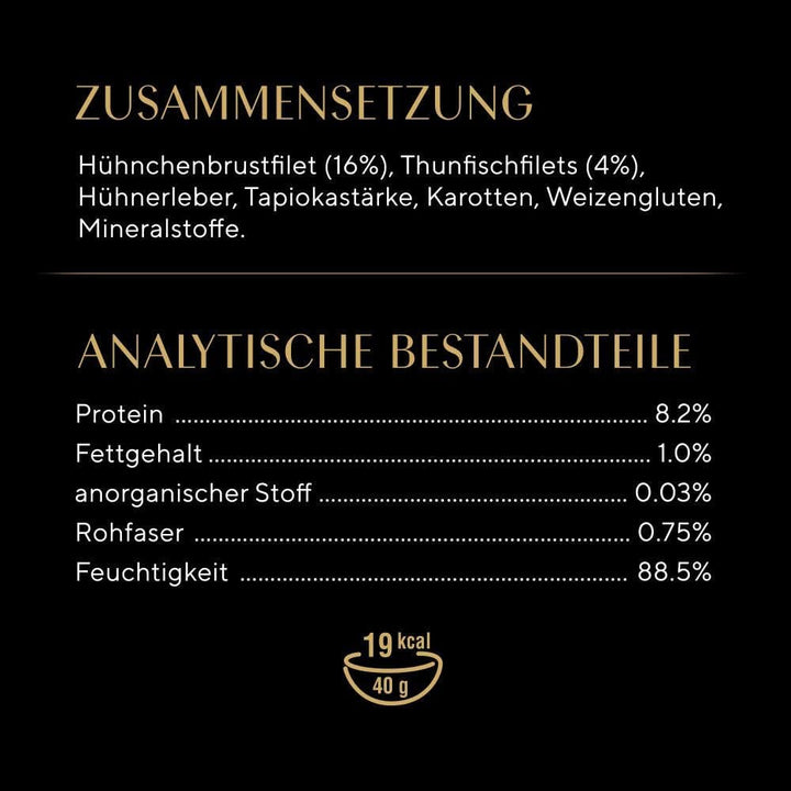 Sheba Multipack Soup - Hrană umedă pentru pisici într-o pungă porționată - Ton - 40 X 40G