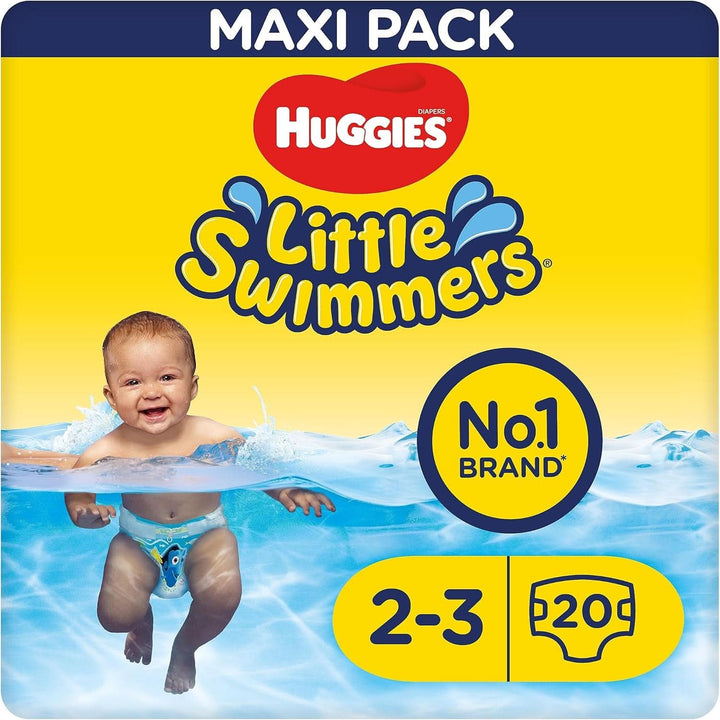 Huggies Little Swimmers scutece de înot, mărimea 2 - 3 (3 - 8 kg) Mama si Copilul Naty Shop 20 bucati
