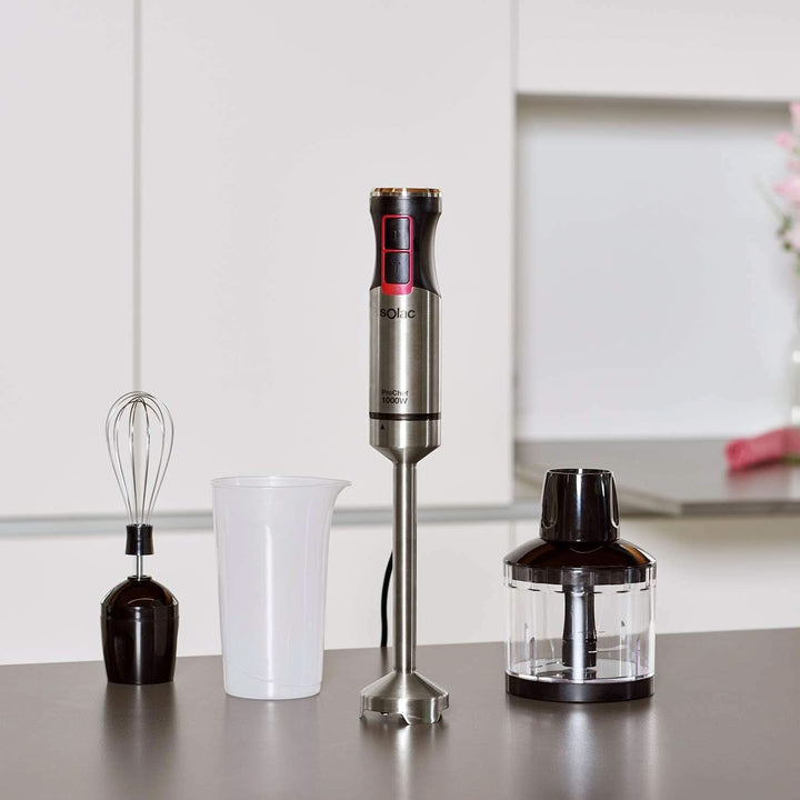 Pro Chef 1000 Stabmixer, W, Edelstahl Bucatarie Naty Shop