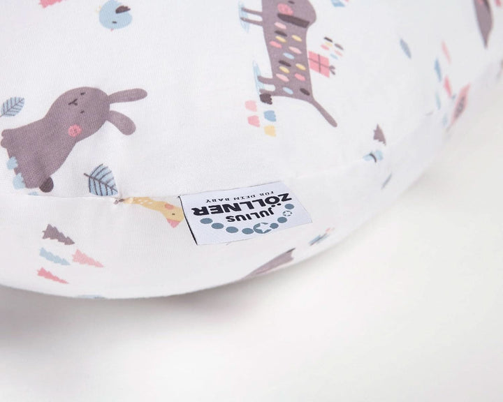 Julius Zöllner pernă de alăptare din jersey aprox. 190 cm | umplutură 42 litri microperle Eps | Fabricat în Germania | capac din jersey 100% bumbac Accesorii Hrana si Alaptare Bebe Naty Shop