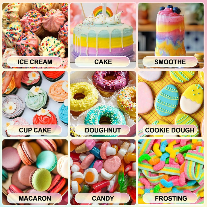 Amestec de uleiuri, colorant alimentar roz pe bază de ulei, foarte concentrat, pentru ciocolată, fondant, fursecuri, copt tort, macaroane, decorare tort DIY, toppinguri pentru aluat - 20ml