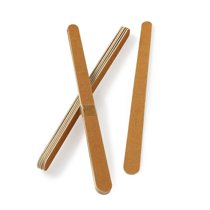 Pilă de unghii, căptușită, pentru modelarea unghiilor naturale și artificiale, față-verso, granulație medie, puternică, robustă, pentru acasă, saloane, manichiură sau pedichiură profesională, 2 bucăți