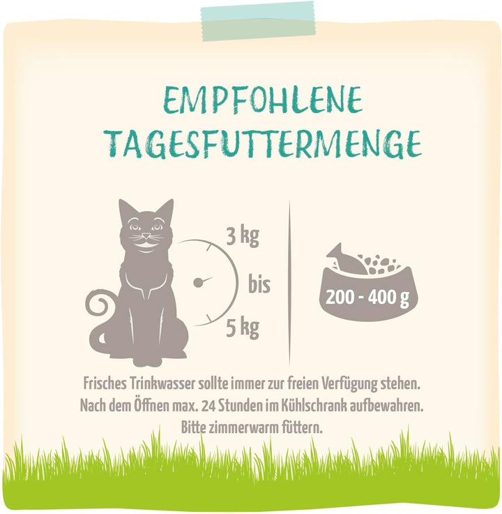 Mjamjam - Hrană umedă premium pentru pisici - Wellness - Digestion - Beef, pachet de 12 (12 X 125G), fără cereale