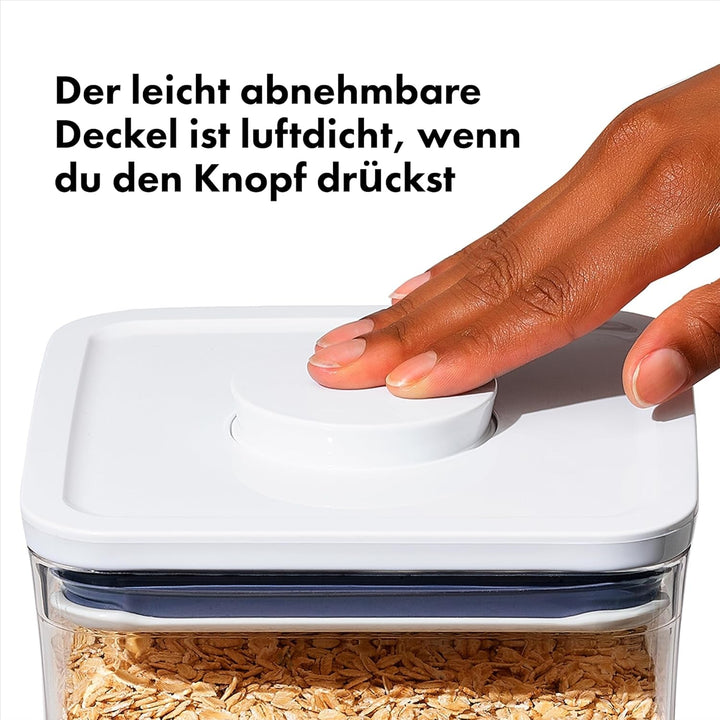 OXO 11236100V1UK Recipient pentru depozitarea alimentelor, plastic, transparent Cutii depozitare alimente Naty Shop