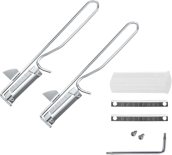 Westmark 106122E1 Peeler, lamă din oțel cromat, inoxidabil Peeler Naty Shop Silber