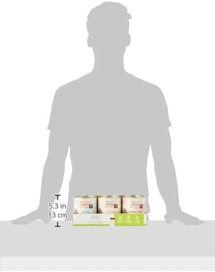 Mjamjam - Hrană umedă premium pentru pisici - Mixpaket V - Pure Meat Delight, pachet de 6 (6 X 800 G), fără cereale cu extra carne,Meaty