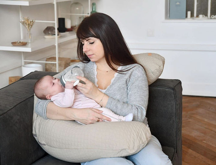 Red Castle - Perna Sarcina si Alaptare Multifunctionala - Ideala pentru dormit si alaptare - Bumbac - 170 cm Accesorii Hrana si Alaptare Bebe Naty Shop