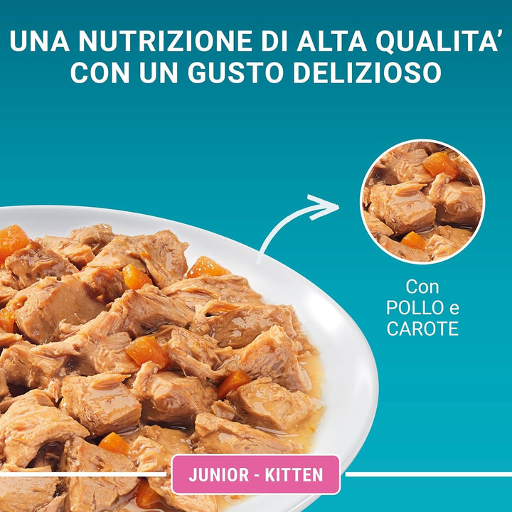 PURINA ONE Single Serve - Junior - Pui - 4 X 85 G