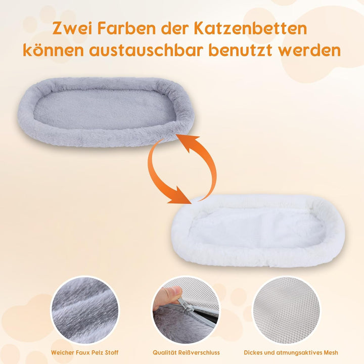 Trhillsbrad Pat suspendat pentru pisici Pat pliabil la 90° Șezlong pentru pisici Hamac pentru pisici Coș pentru pisici pentru dormit Pat hamac pentru pisici 59 x 38 cm până la 11 kg