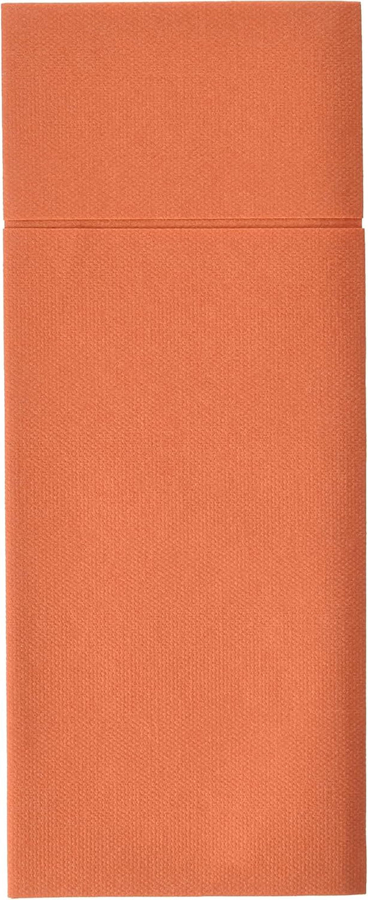 Airlaid 50 de șervețele pentru tacâmuri pungi pentru tacâmuri, asemănătoare țesăturii, șervețel de unică folosință de înaltă calitate, Bordeaux, 32X40 Cm