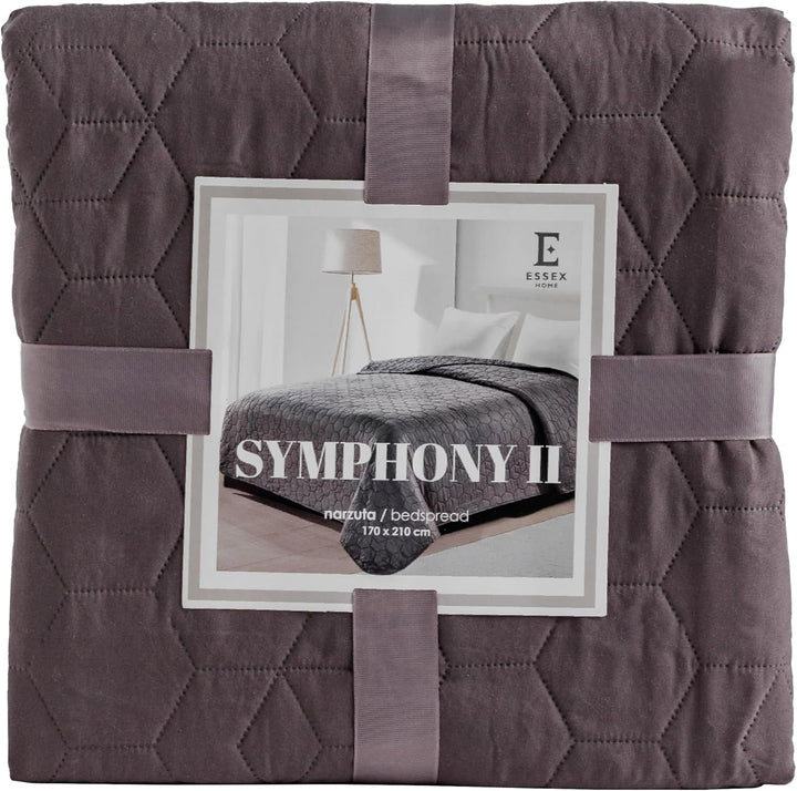 ESSEX - Cuvertură de pat 200 X 220 cm, ideală pentru dormitor, cuvertură de pat moale și confortabilă, matlasare modernă - Botanică, verde Paturi si Cuverturi Besuche den ESSEX-Store Gri (Simfonie) 170 X 210 Cm