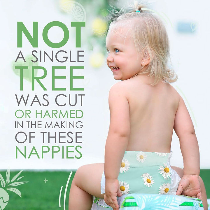 Scutece din bambus organic Pureborn Eco, marimea 2 (3-6 kg) Mama si Copilul Naty Shop