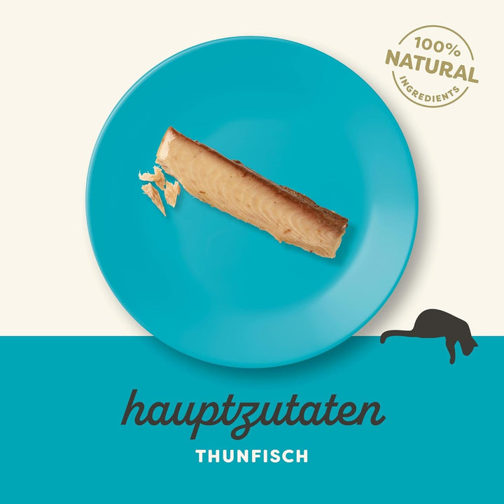 Applaws Natural Cat Treats, Snack pentru pisici cu lob întreg de ton, pungă de 30G (pachet cu 12 pungi)