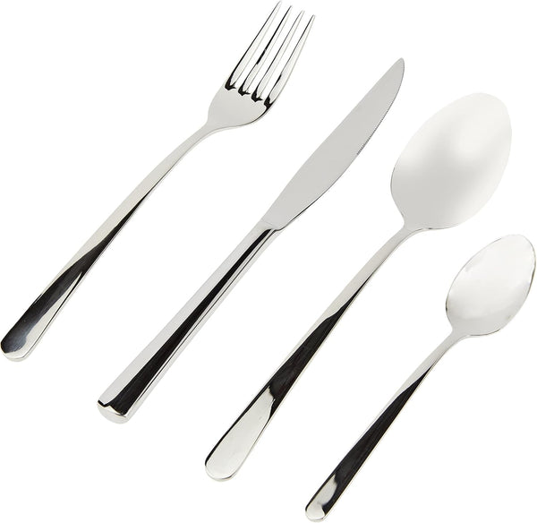 Zwilling Set tacâmuri de masă, 24 piese, argintiu metalic Bucatarie Naty Shop