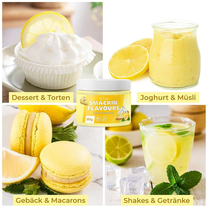 He-Ju Pudră aromatizantă Lemon Cheesecake, 250 grame Arome Naty Shop