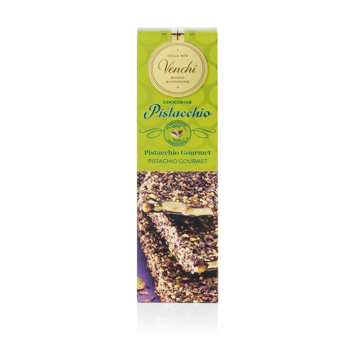 Venchi, Baton de ciocolată Chocoviar Pistachio, 200 grame Naty Shop
