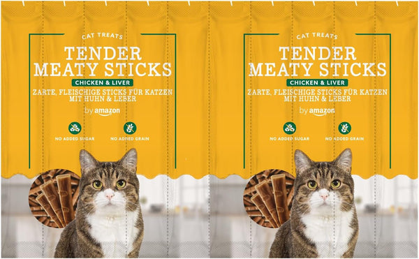 By Amazon Cat Sticks Pui și ficat 50G