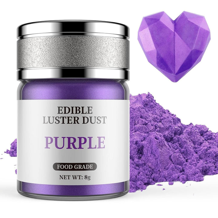 Glitter alimentar, 8 grame Glitter Naty Shop Violet