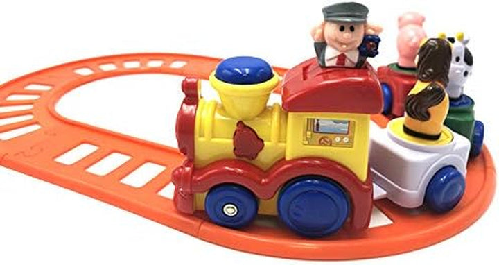 - Tren muzical Animal Farm (CPA Toy Group 68001), culoare/model asortat Jucarii Bebe Naty Shop