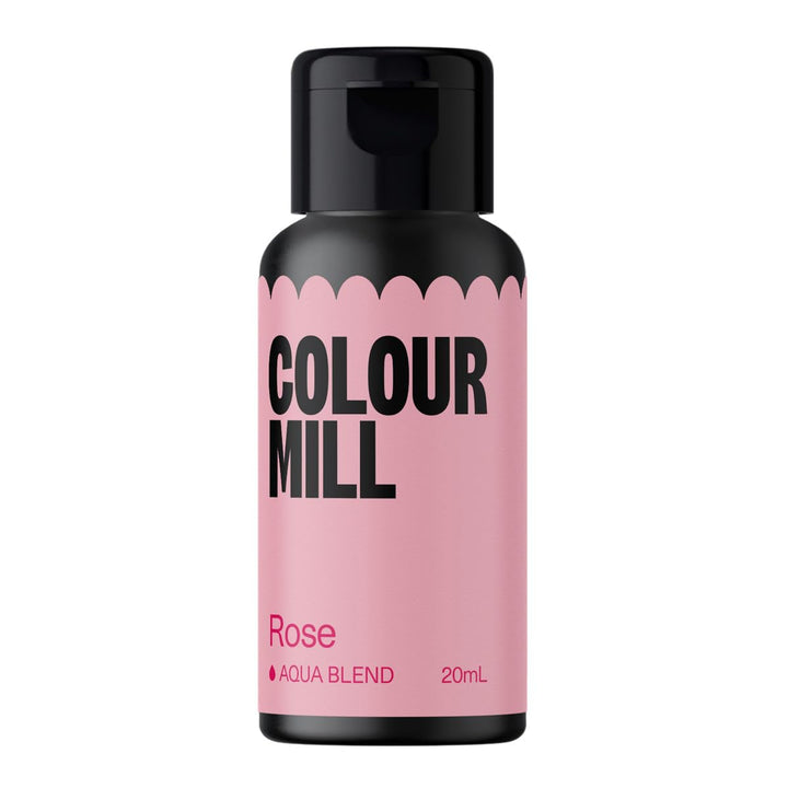 Colorant alimentar pe bază de apă Colour Mill Aqua Blend Burgundy - Foarte intens, concentrat, vegan - 20 ml